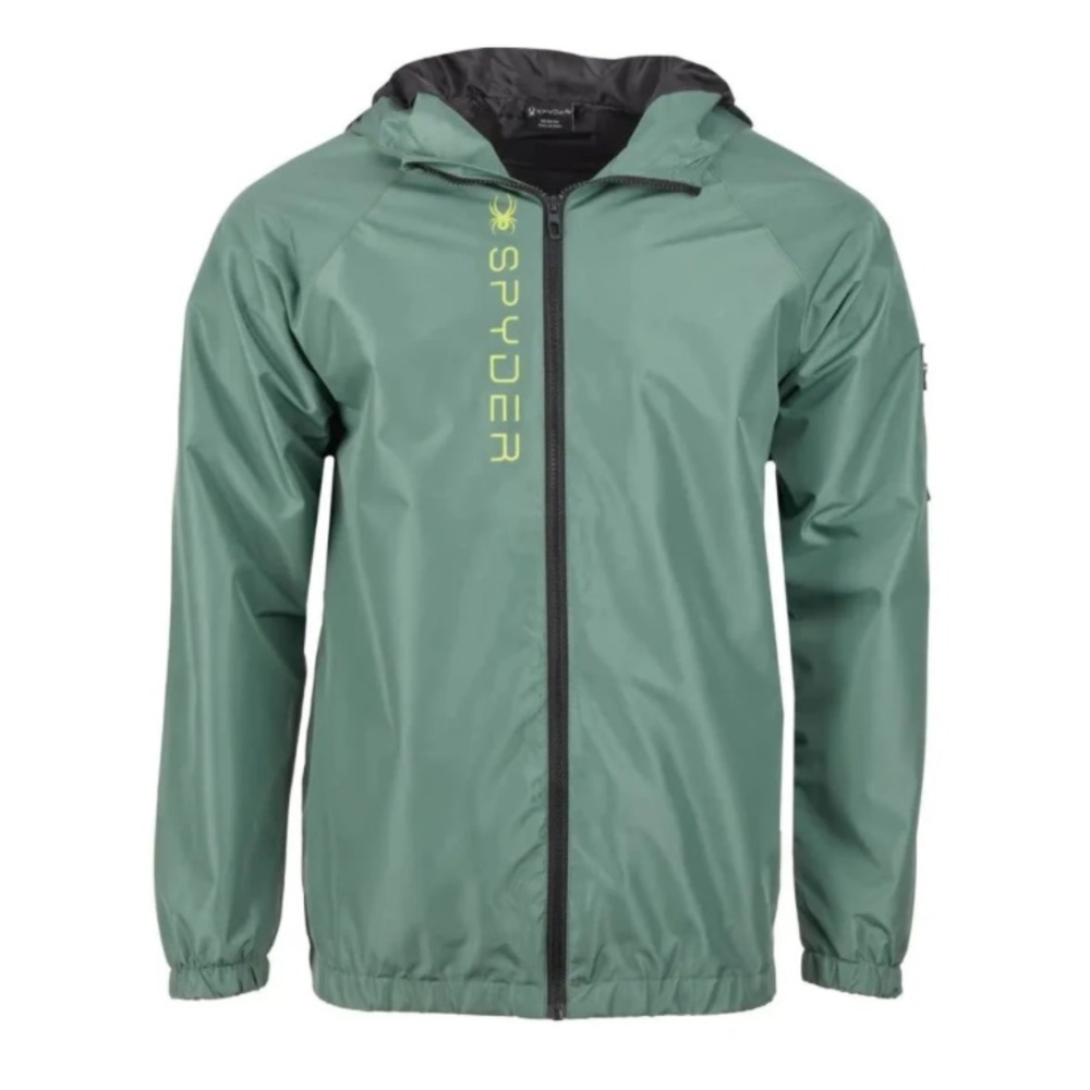 Spyder Men's Spyder Sleeve Pocket Windbreaker‎ Jacket Size L